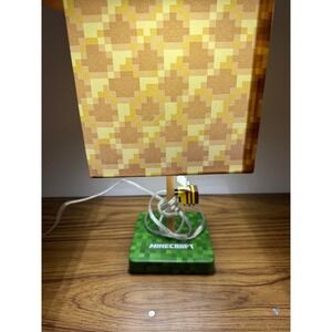 Minecraft Bee Block Night Light Lamp Kids Bedroom Decor